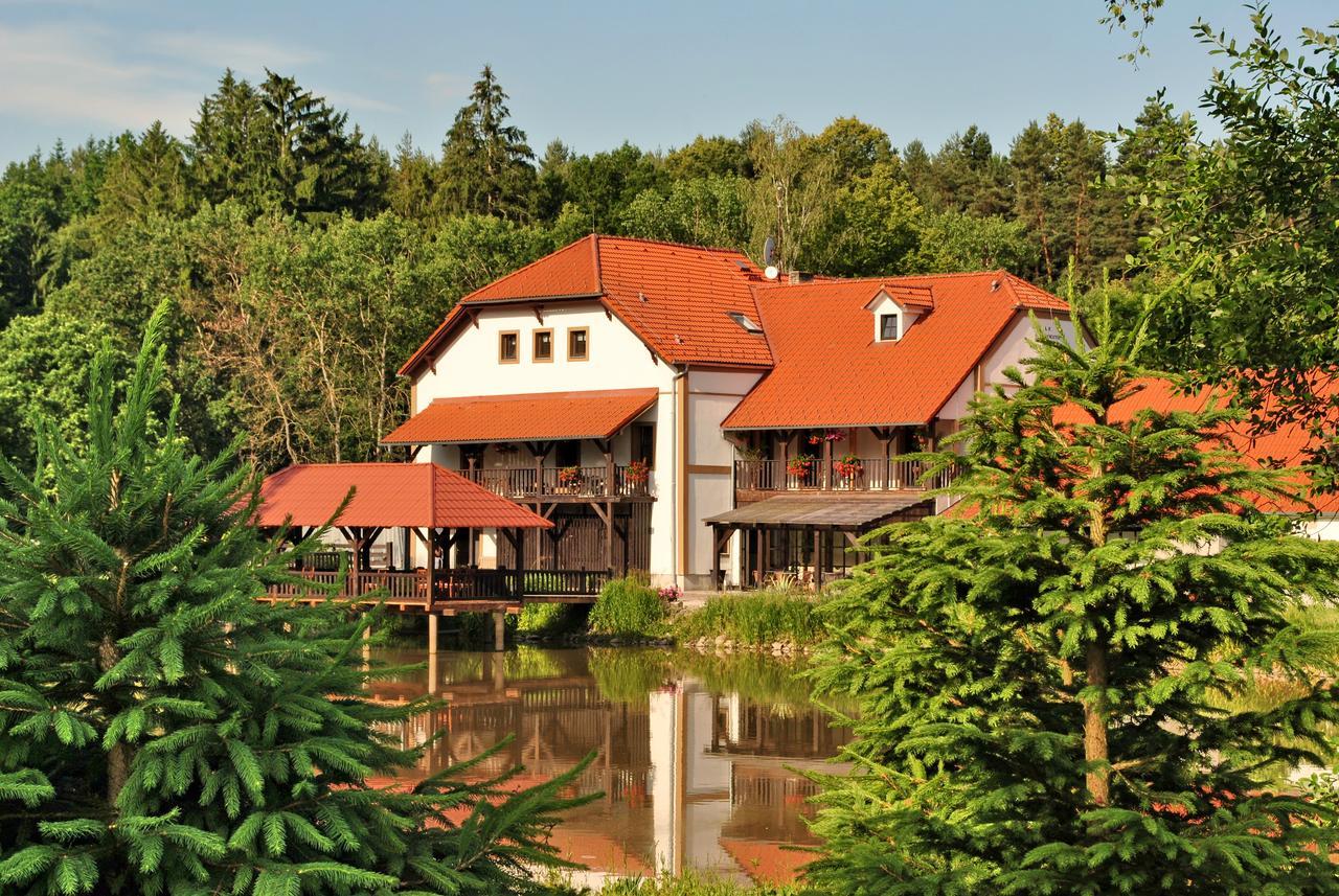 Borovansky Mlyn Hotel Borovany  Bagian luar foto